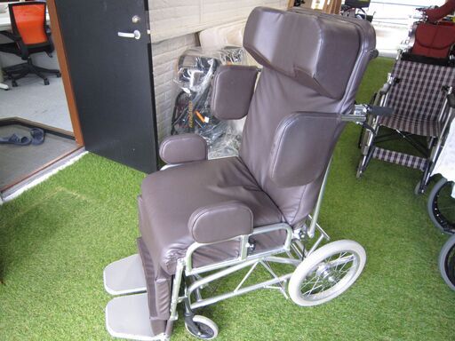 【中古】　車椅子　リクライニング