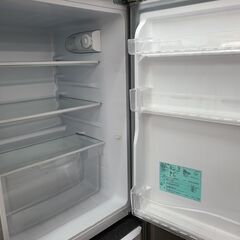 ●35●　ハイアール　２ドア冷蔵庫　直冷式　JR-N121A　2017年製　１２１L　シルバーカラー【リサイクルショップどりーむ天保山店】