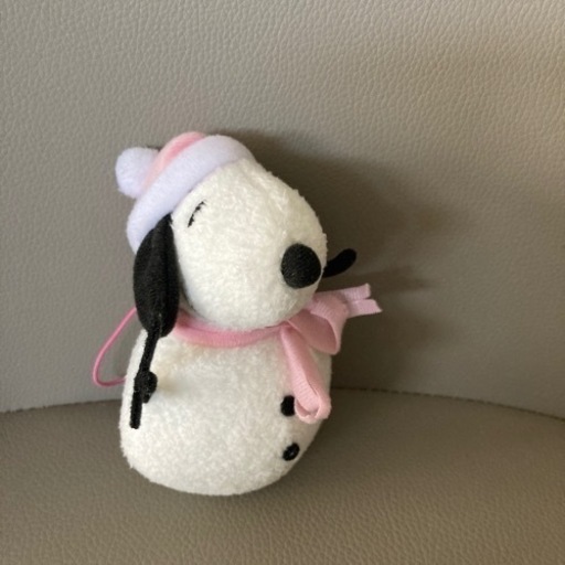 スヌーピー雪だるまマスコット ゆん 赤池のおもちゃの中古あげます 譲ります ジモティーで不用品の処分