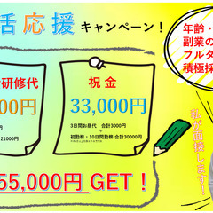 警備スタッフ　今なら総額55600円支給のキャンペーン実施中！