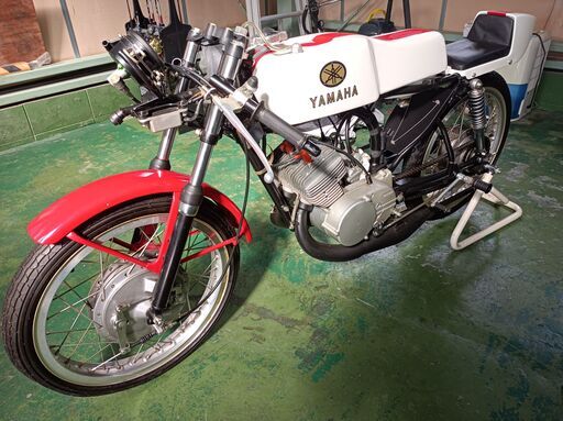 希少　ＹＡＭＡＨＡ　ＴＡ１２５　レーサー　新古車並