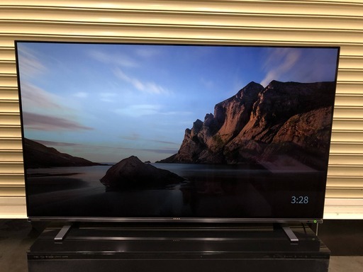 美品【2021年製】 TOSHIBA 有機ELテレビ 55X8900K 55V型※配送引取り・自社便限定 BS/CS 4Kチューナー内蔵 REGZA（android tv）