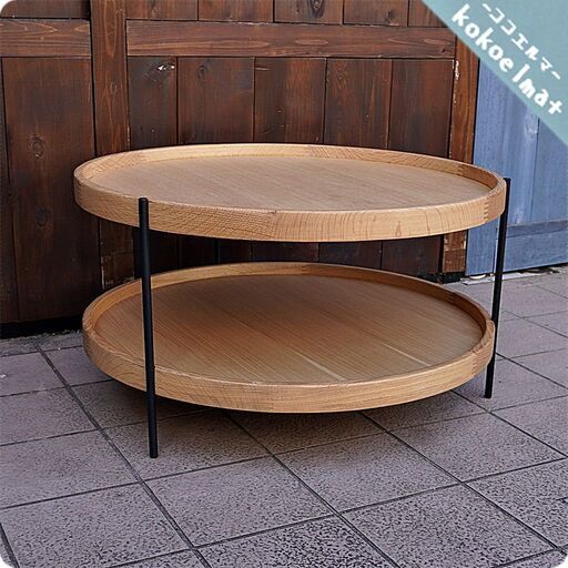 moda en casa(モーダエンカーサ)取り扱いメーカーSketch(スケッチ)のHUMLA(フムラ）コーヒーテーブルです。天然木にメタルの脚を合わせたシンプルなローテーブルは北欧スタイルなどに。CB527