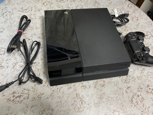 2年保証』 ジェットブラック 500GB CUH-1100A PS4 SONY 動作品 Sony