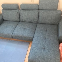 ソファ 3人掛けカウチソファ 取引中