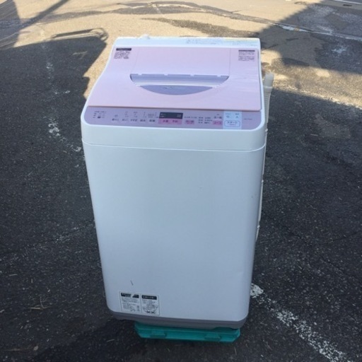 ▼△SHARP 5.5kg 洗濯乾燥機△▼2017年製 ES-TX5A-P