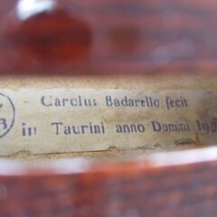 値下げ！少し謎有りの◆伊トリノ製・ﾓﾀﾞﾝｳﾞｧｲｵﾘﾝ　４／４◆