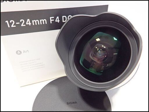 美品/シグマ◆12-24mm F4 DG HSM Art/超広角ズームレンズ◆フルサイズ対応/ニコンFマウント系