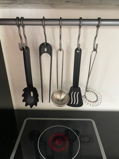 IKEA おままごと キッチン 木 調理器具 鍋 ツール 5本 セット