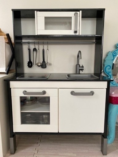 IKEA おままごと キッチン 木 調理器具 鍋 ツール 5本 セット