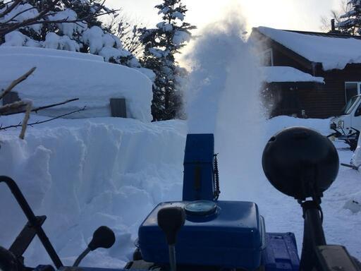 決まりましたm(_ _)m 札幌 除雪機 ヤマハ YSM660 実働！ 調子良いです