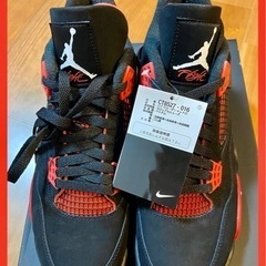 ❗️ AIR JORDAN 4 RETRO Red Thunder Crimson 27センチ エア