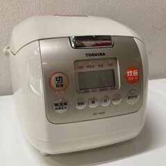 【ネット決済】【ワンコイン！】TOSHIBA2009年製5.5合炊飯器