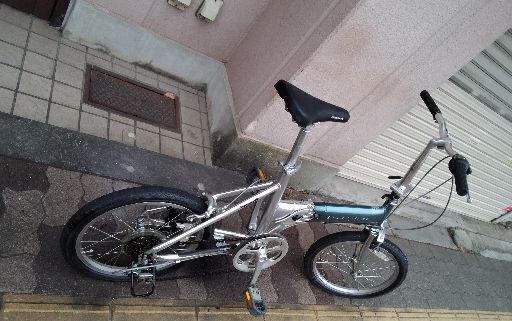 Panasonic] LIGHT WING(ライトウィング)18吋 折り畳み自転車 アルミ 