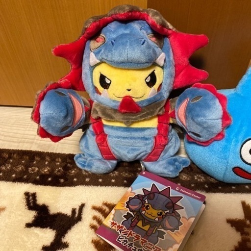 サザンドラマニアな ピカチュウ スライム ぬいぐるみセット まよぽん 万能倉のおもちゃ ぬいぐるみ の中古あげます 譲ります ジモティーで不用品の処分