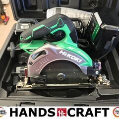 ✨限定価格✨ハイコーキ　未使用　C3606DA　コードレス丸のこ　緑　フルセット✨うるま市田場✨ ✨限定価格✨ハイコーキ 未使用 C3606DA コードレス丸のこ 緑 フルセット✨