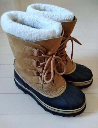 Sorel caribou 24.5 ソレル カリブー レディース スノーブーツ　女性用　water proof　防水　冬用長靴