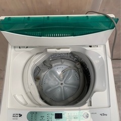 早い者勝ち‼️洗濯機4.5キロ‼️YWM-T45A1‼️セット割...
