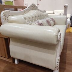 三人掛け姫系ソファ【イオンモールMUTUKI実店舗】