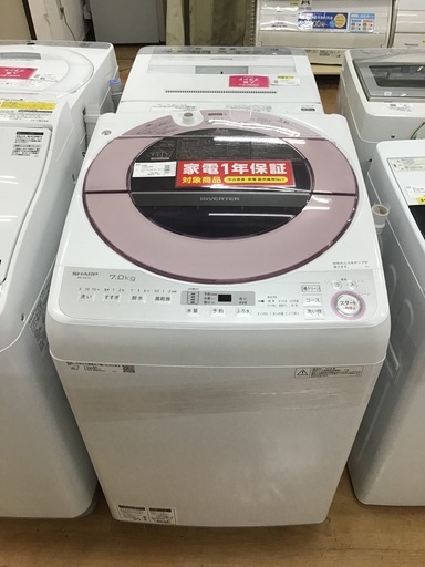 トレファク神戸新長田】SHARPの7.0kg全自動洗濯機2018年製です 