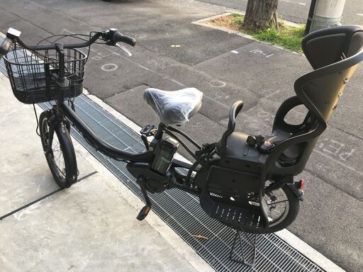 地域限定送料無料 ヤマハ パスバビー 三人乗り 子供乗せ 8,7AH 新基準