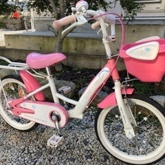 313.幼児自転車16インチ(ピンク)