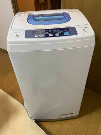 美品　日立全自動電気洗濯機　NW-5TR  5.0Kg