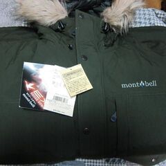 新品）モンベル 1101446 [ローガンダウン パーカ 男女兼用  XL　ハンターグリーン