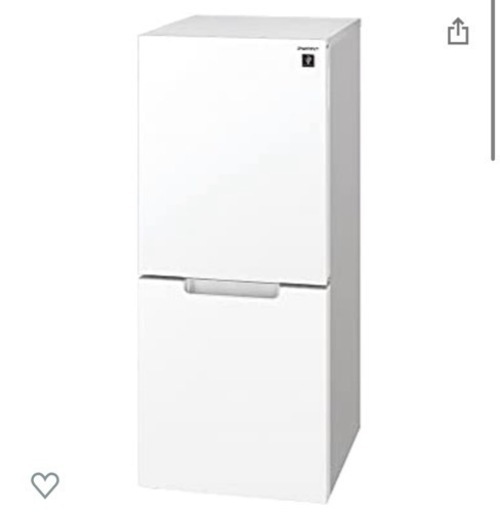 2017年製　プラズマクラスター　冷蔵庫　137L