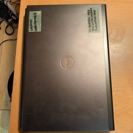 （売約済）特価！レア！人気機種　Pro用ハイスペック最上位クラスWorkstation　dell precision 改m4700その④　i7 3630QM 爆速FirePro M5100GPU搭載！メモリー大容量16G　新品SSD　win10pro64bi