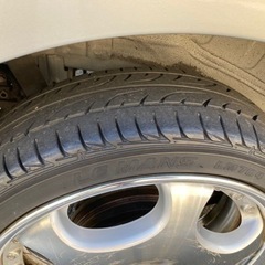 AME シャレン 5.5J-16 off+45 pcd100/4H 165/45R16  山有りタイヤ付4本 