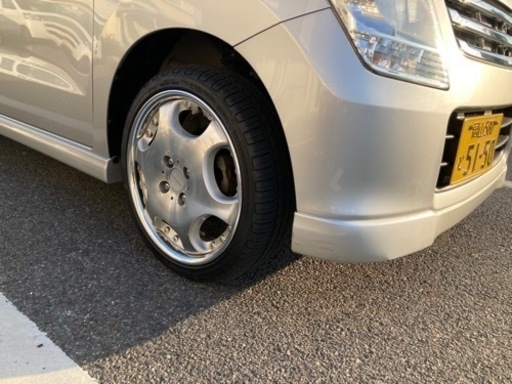 AME シャレン 5.5J-16 off+45 アウトレット pcd100/4H 165/45R16 山  