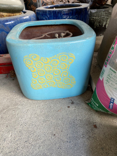 楽天市場】火鉢 陶器鉢 水鉢 陶器 睡蓮鉢 メダカ鉢 めだか鉢