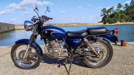 ST250 Etype（NJ4AA）18900km　実働　整備済み　引き取り限定　人気のブルー　グラストラッカー　ボルティ　エストレヤ　250TR