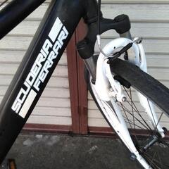 FERRARIスクーデリア マウンテンバイク 700 21段変速 ブラック 配送無料