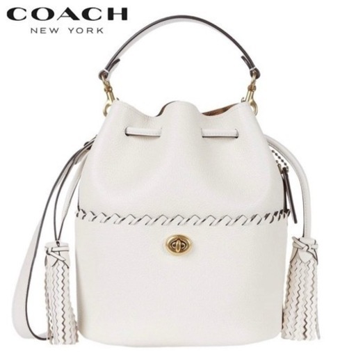 64900円COACHショルダーバッグ/ブティックライン ローラ バケット バッグ