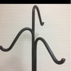 オシャレなアイアンラック