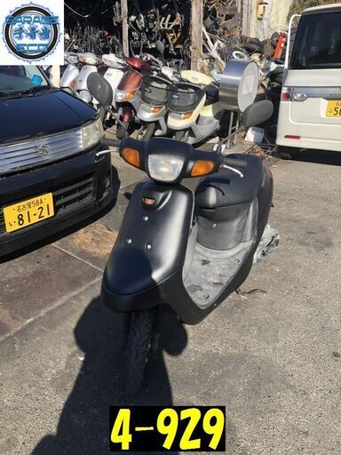 お取引頂きました。愛知県公安委員会許可業者(オートバイ商)☆GARAGE-ECO千音寺☆ジョグアプリオ4JPマッドブラック　4-929名古屋市中川区より!!