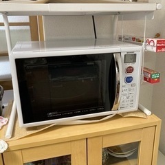 【ネット決済】電子オーブントースターレンジ　棚セット