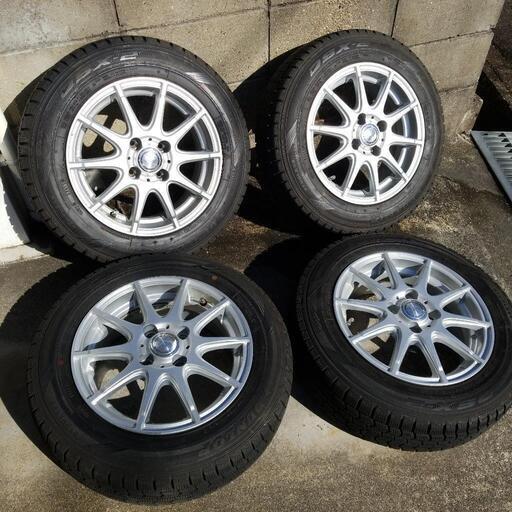 中古スタッドレスタイヤ、205/65R16、4本、交換工賃込み、大阪、和泉 