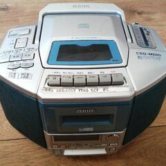 【中古】AIWA MD/CD ステレオ ラジオ カセットレコーダ...