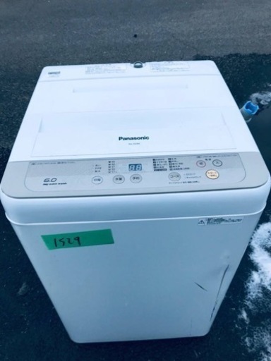 ①✨2016年製✨1529番 Panasonic✨全自動電気洗濯機✨NA-F60B9‼️