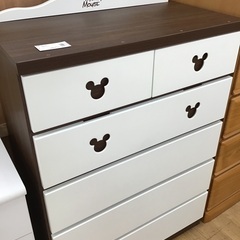 トレファク神戸新長田】ブラウン×ホワイトの5段チェスト入荷しました 