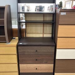 ニトリ　ダークブラウンチェスト ニトリ（NITORI） 工具不要で組み立て簡単チェスト デコニーシーヴォ2