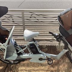 【ネット決済】電動アシスト自転車　子供2人乗り bikke PO...