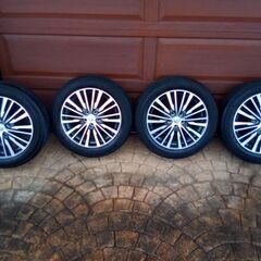 NISSAN 日産 OEM 18インチ　ホイール&タイヤ4本