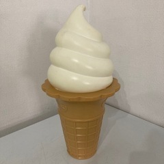 【ネット決済】ソフトクリーム置き物