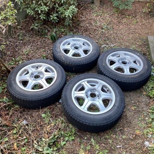 スズキkeiに付けていたホイール14×5.5j   165+70+14