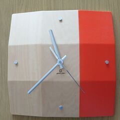 ヤマト工芸 木製ウォールクロック 廃盤品 掛け時計