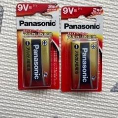 Panasonic 9Ｖ形電池2個セット